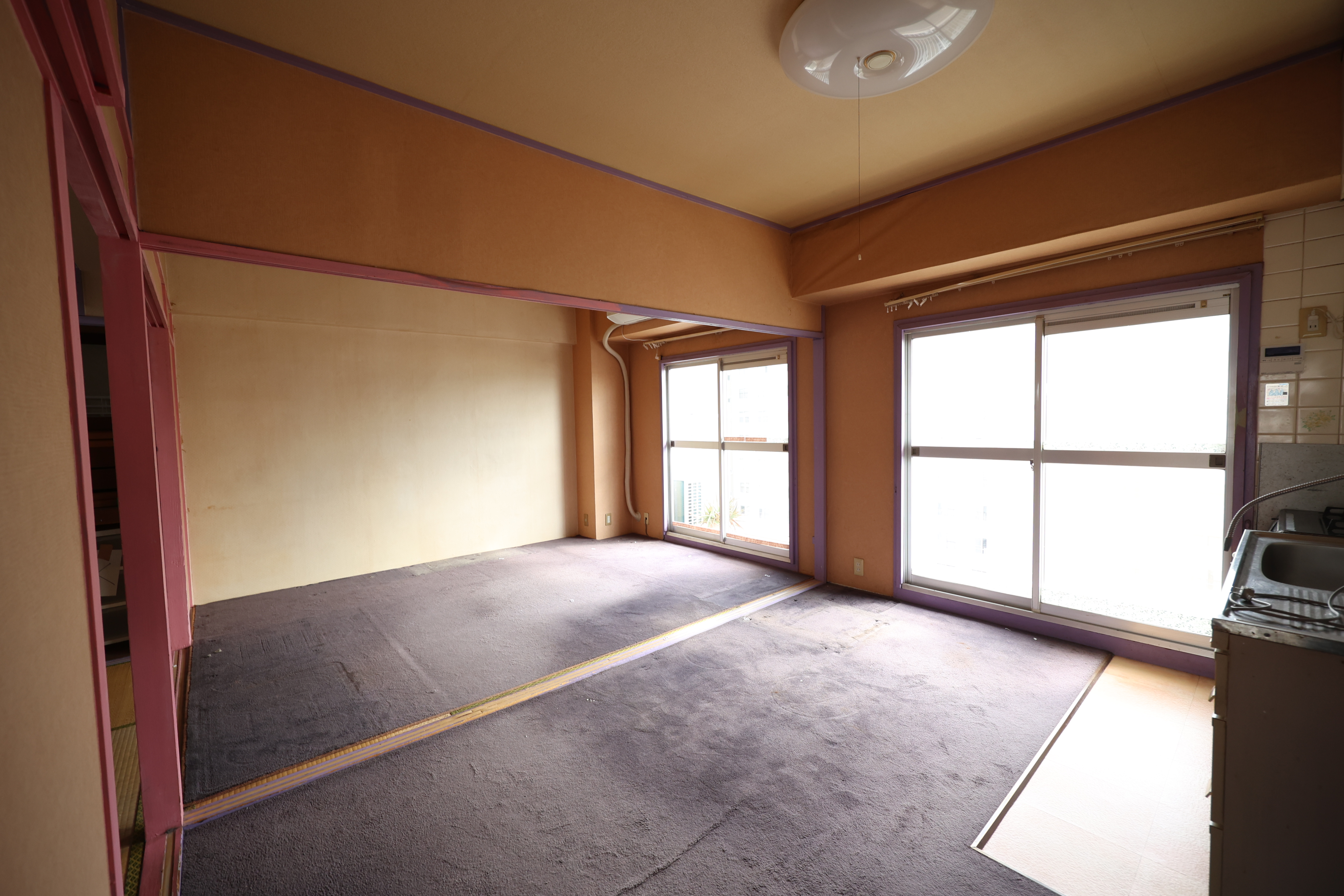 施工前リビング